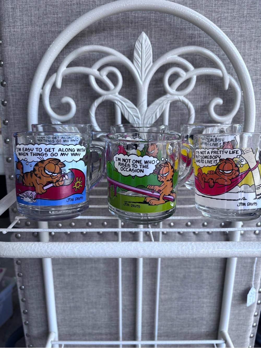 McDonald’s Garfield coffee mugs